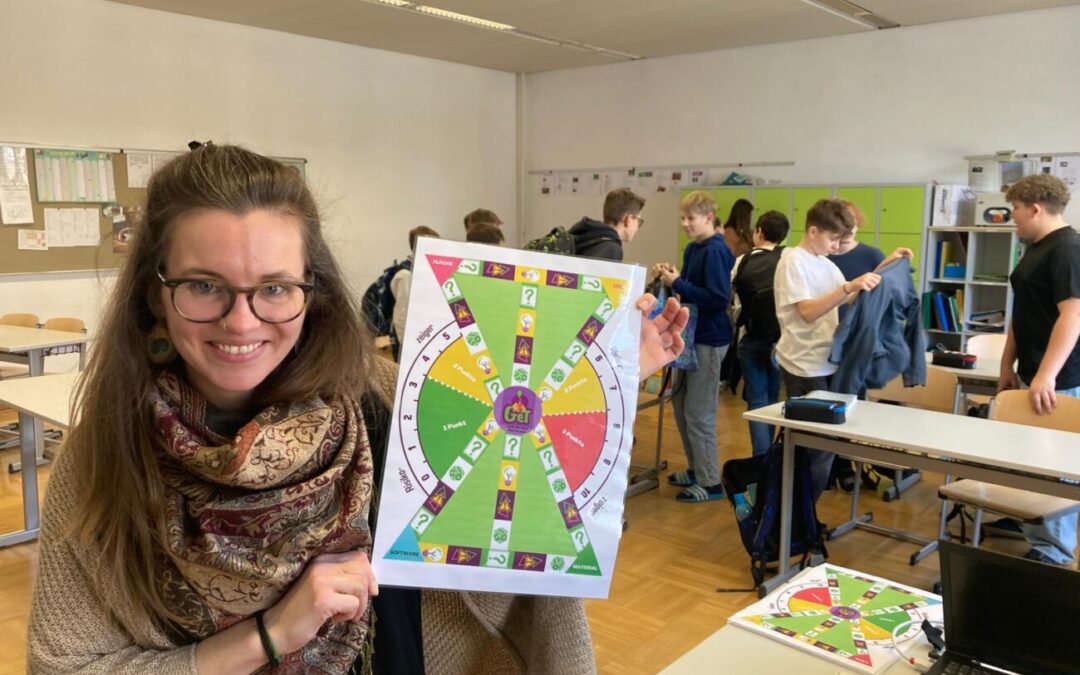 Spielerische Wissensvermittlung in Klimaschule-Projektklassen