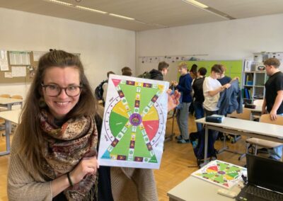 Spielerische Wissensvermittlung in Klimaschule-Projektklassen