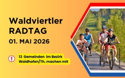 Waldviertler Radtag: 1. Mai 2026 im Thayaland